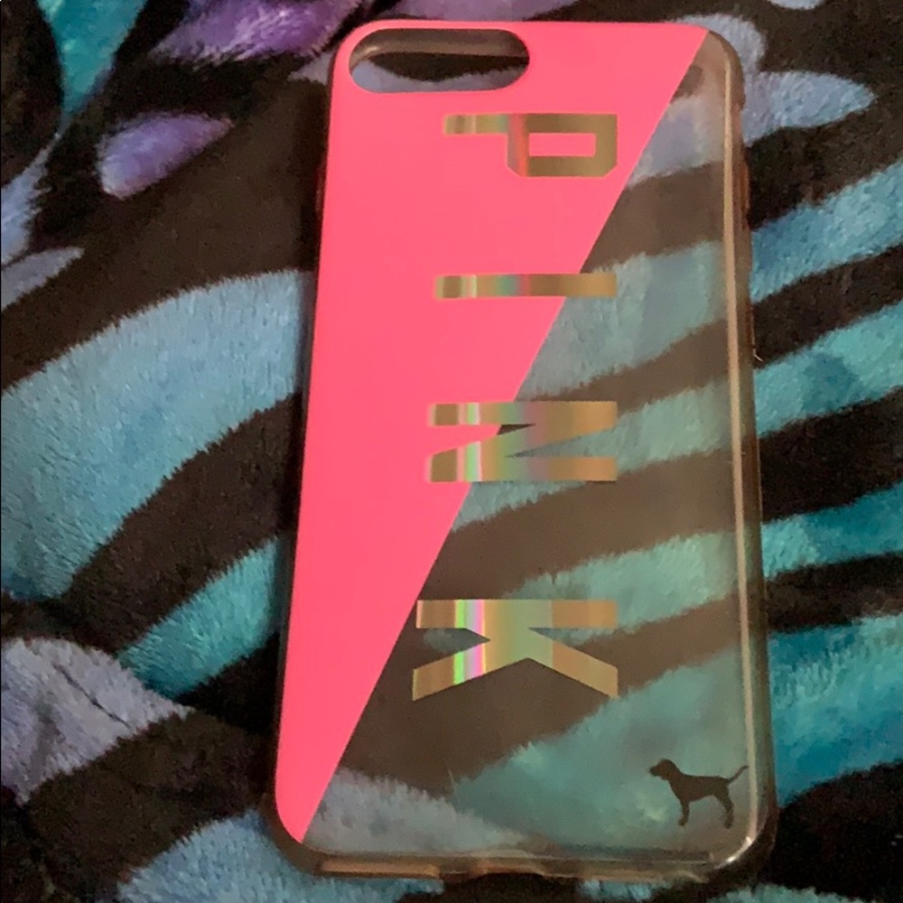 Pink Victoria secrets case iPhone 8 Plus